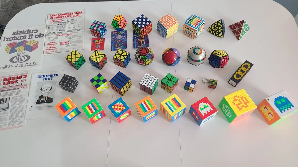 Cubos y rompecabezas de colección RUBIK'S 6x6 7x7 8x8 9x9 11x11 Mefferts Dayan V-Cube MoYu Foto 3 de 4