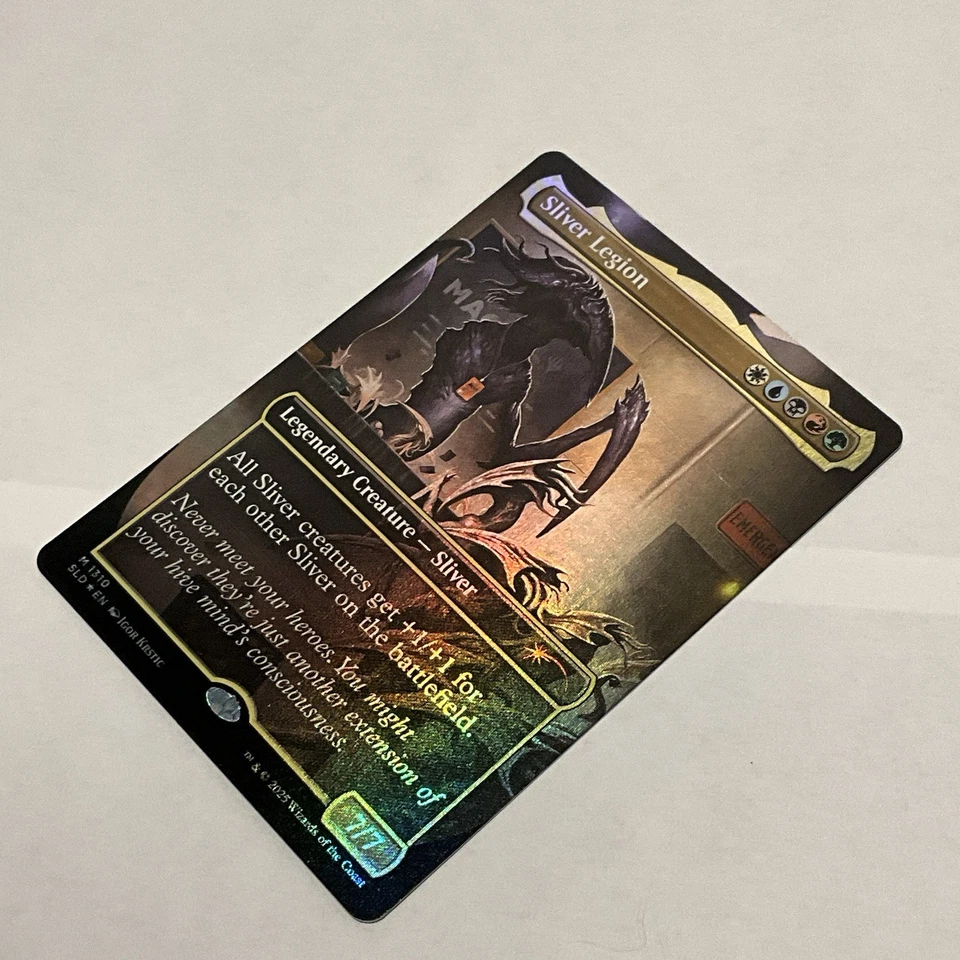 MTG Sliver Legion (1310) *Rainbow Foil* MagicCon Atlanta FIAB MT/NM Free Ship - Image 2 of 3