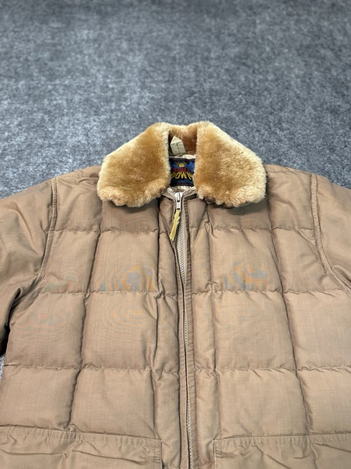 Abrigo exterior Eddie Bauer Blizzard Proof Expedición plumón de ganso años 60 EE. UU. Foto 4 de 4