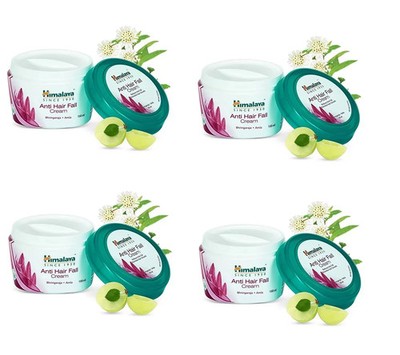 4 X Himalaya ANTI HAIR FALL CREAM 100ml with Bhringraja Amla FREE SHIP