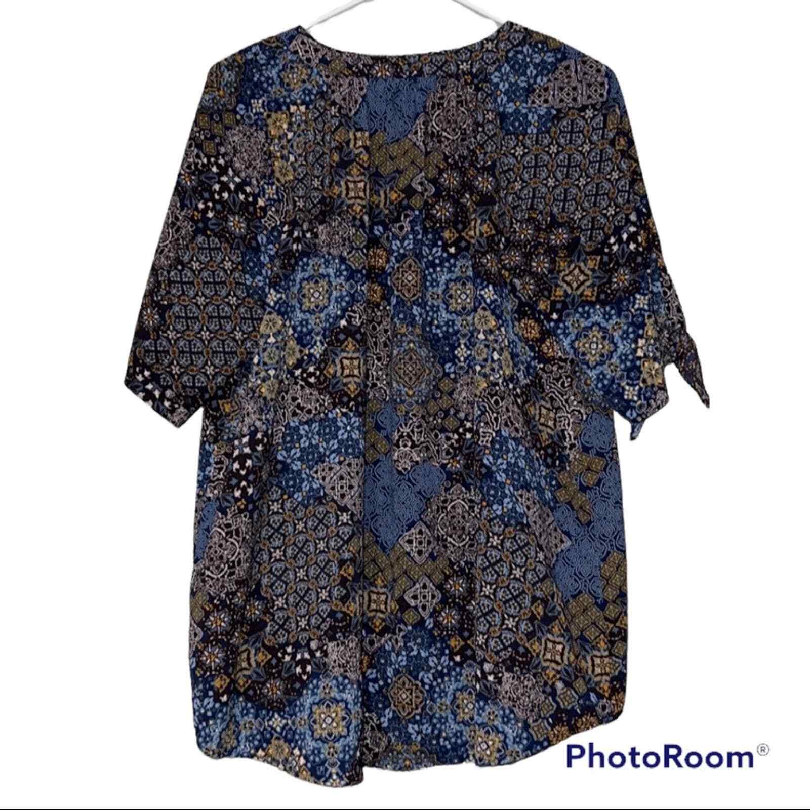 Michael Michael Kors large patchwork pattern pull… - image 10