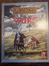 AD&D Greyhawk Adventures Wars Unpunched Complete TSR 1991 Vintage 