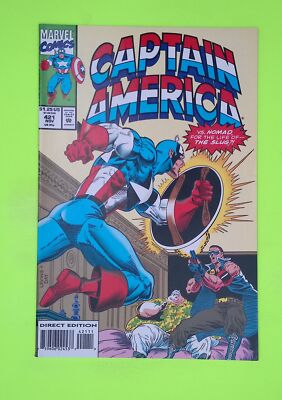 Captain America #421 Vol. 1 1993 Marvel Comics Mid Grade Comic Book L99-242