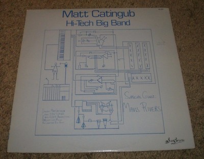 Hi-Tech Big Band Matt Catingub~1985 Contemporary Jazz~Mavis Rivers~FAST SHIPPING