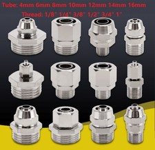 Pneumatic Male Thread Pipe Hose Quick Coupler Connector Air Fittings Connector