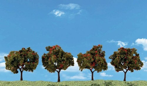 Woodland Scenics 3591 HO WCT Árboles De Manzana 2 a 3in Paquete(4) | Zustand: Nuevo
