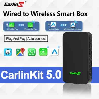 Mini  Android Auto Wired  Wireless  Adapter Navigation Box 5G WiFi Auto-connect