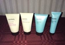 4X AHAVA Deadsea Mineral Hand Cream Sea Kissed Body Lotion Water 1.3oz Lot