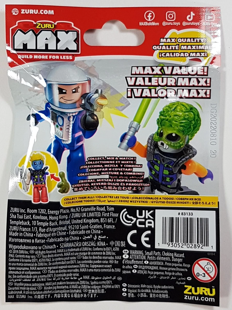 Zuru MAX Build More Bag Mystery Figurine Comparable w Lego