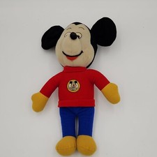 Vintage Knickerbocker 1976 Mickey Mouse Club Plush Walt Disney Stuffed Doll 12"