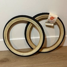 CHENG SHIN TIRE C-97N NEW PAIR OF WHITEWALL TIRES IN 16 X 1.75 A1
