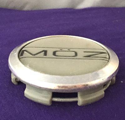 MOZ CUSTOM WHITE CHROME Wheel Center Cap (SET OF 1) pn: 7530-15 