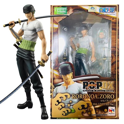 【中古】開封)Portrait.Of.Pirates DX ロロノア・ゾロ 10th LIMITED Ver.[91][240091385610] ONE PIECE - PORTRAIT.OF.PIRATES - NEO-DX - RORONOA ZORO