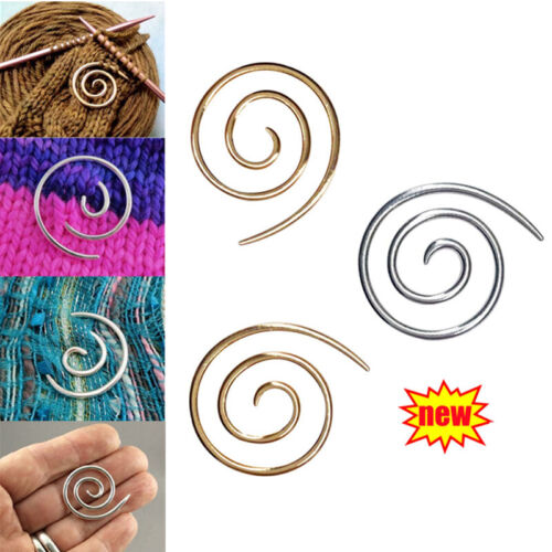 Ago Da Maglia A Spirale Per Sciarpa Ago Da Tappezzeria Curvo Per Filo Da +