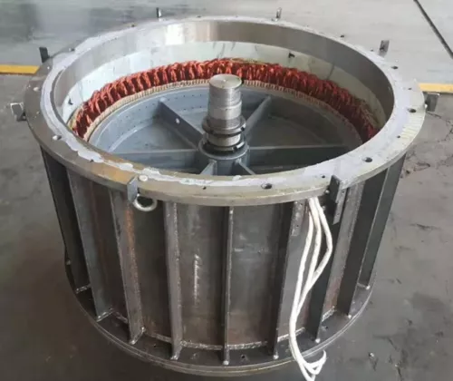 50KW 3Phasen Permanentmagnet Generator 380V 360U/min Magnet Synchrongenerator - Bild 16 von 23