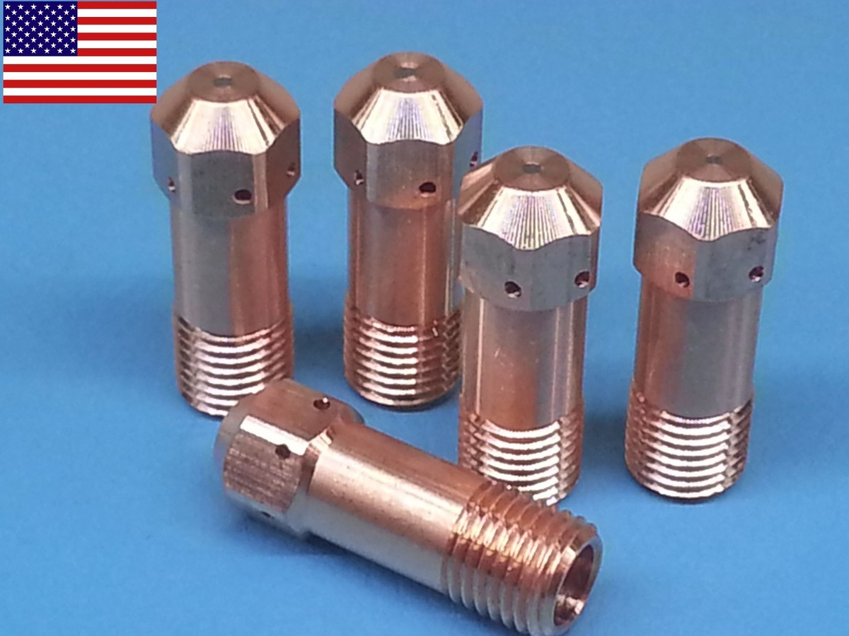 913819-4 American Torch Tip Nozzle: For ESAB PCM-875/ESAB PT-32EH Plasma Torch, 0.714285714 A, 5 PK | Imperial Supplies 913819-4 American Torch Tip Nozzle: For ESAB PCM-875/ESAB PT-32EH Plasma Torch, 0.714285714 A, 5 PK | Imperial Supplies