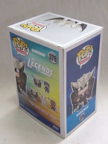 FUNKO POP VINYL - DC Legends of Tomorrow - Hawkman 379 with PROTECTOR - Picture 5 of 5