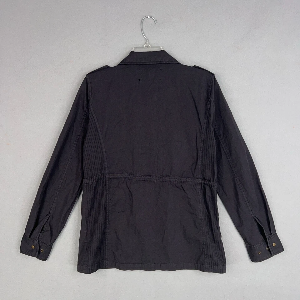 Lily Aldridge бархата куртка женщин маленький серый рубин армейское пальто военного тактического - Изображение 4 из 4