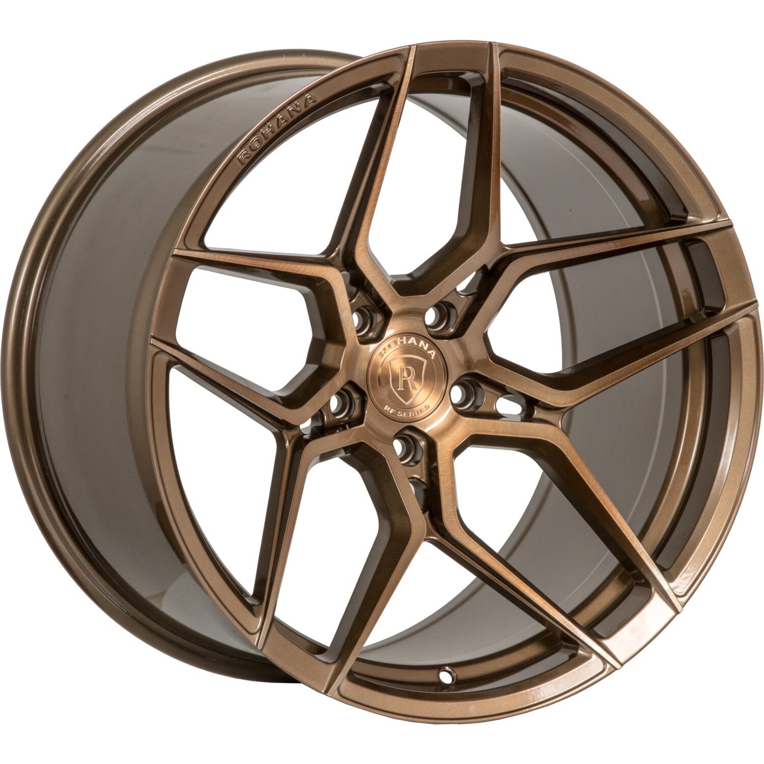 20” ROHANA RFX11 BRUSHED BRONZE CONCAVE WHEELS RIMS FOR LAMBORGHINI HURACAN