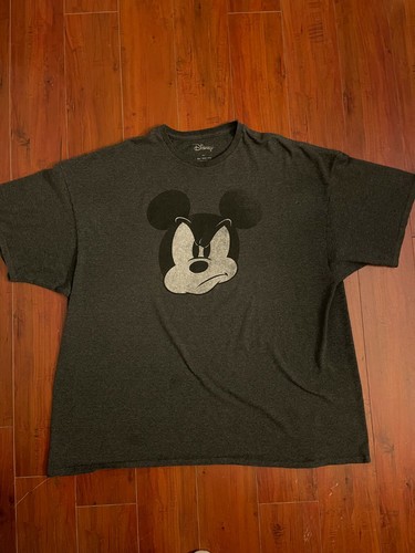Angry Mickey Mouse Disney Shirt Men's 