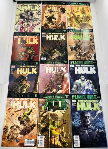 COMPLETE SET (-1) OF 21 INCREDIBLE HULK #92-113 PLANET HULK /WORLD WAR HULK 2006