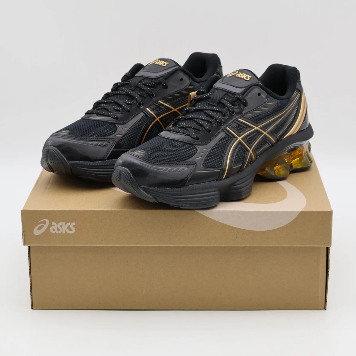 ASICS Gel Kinetic Fluent Black Gold for Sale | Authenticity