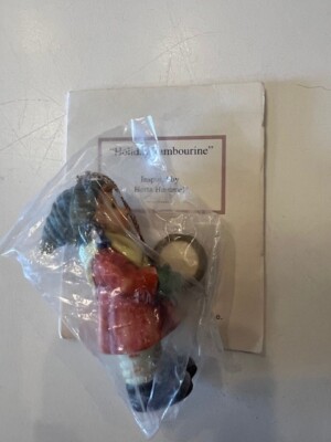 Berta Hummel Goebel ''Holiday Tambourine'' w/ COA -Original Package - New