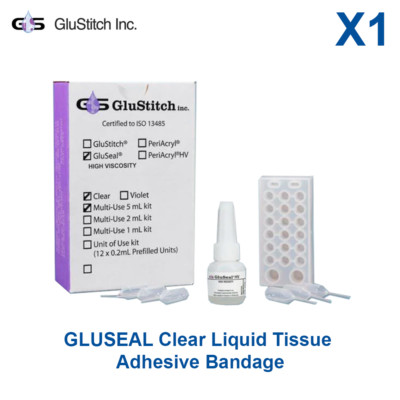 Dental Lab Glustitch Gluseal Clear Liquid Tissue Adhesive Bandage Ebay 
