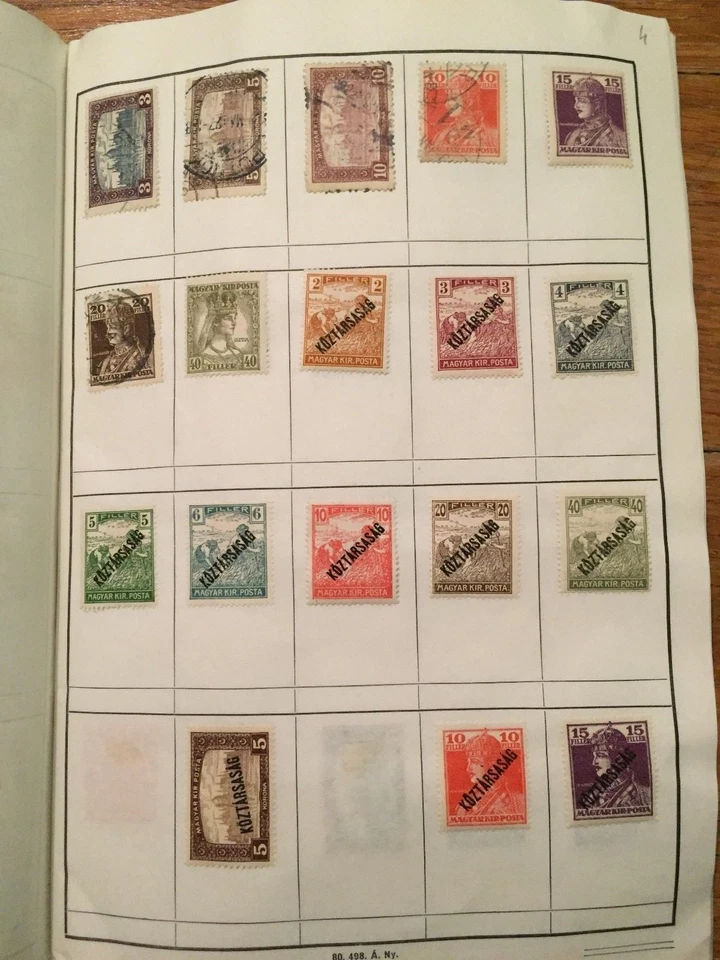 #254 Hungary Magyar 1st album collection 50 pages read description - Image 4 of 4