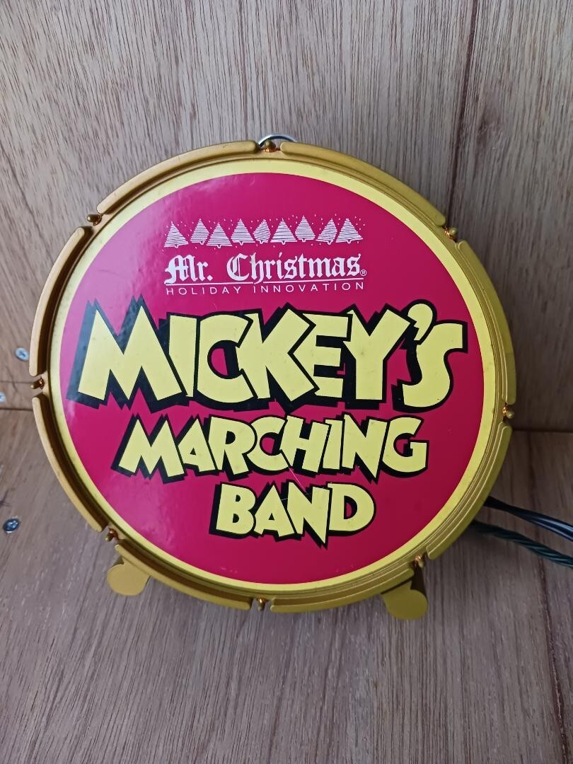 アンティーク雑貨 Mr. Christmas Mickey's Marching Band Mr. Christmas Mickeys Marching Band Holiday innovation