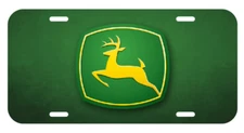 For John Deere Fans Vehicle License Plate NEW FREE SHIP