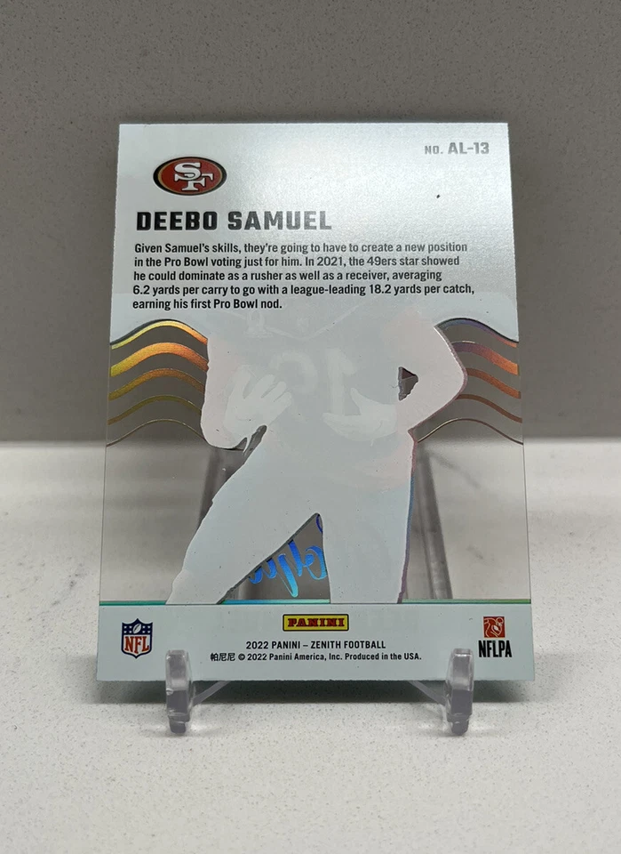 2022 Deebo Samuel Panini Zenith Aloha Case Hit! SSP SP San Fransisco 49ers AL-13 - Image 2 of 2