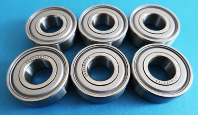 6 SPINDLE BEARINGS FOR JOHN DEERE HYDRO 185 (1986) 46'' REPL JD9296, JD9236, Z206