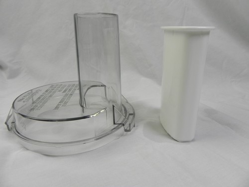 Cuisinart Little Pro Plus Food Processor Lid Chute Pusher DLC-504TX Replacements - Picture 3 of 9