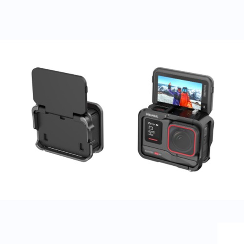 For Insta360 Ace Pro Camera Metal Case/Lens Tempered Film Glass Screen Protector - Picture 4 of 25