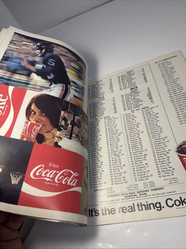 1972 Rice Owls Vs TCU Texas Christian Horned Frogs College Football Program - Picture 4 of 6