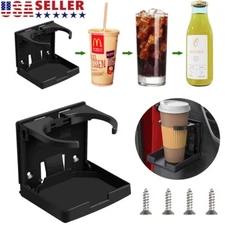 Universal Adjustable Car Van Folding Cup Holder Drink Holders Vehicle Boat USA