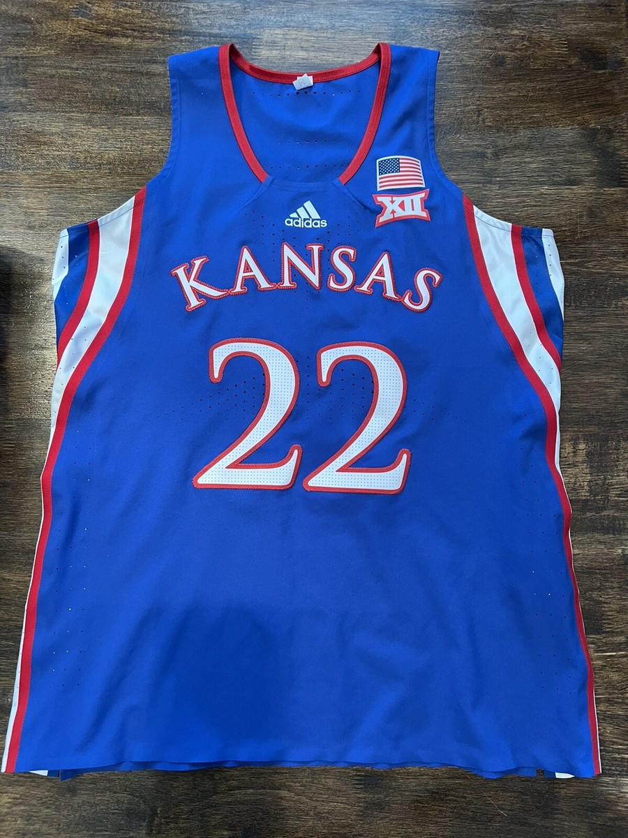 Adidas Women's Kansas Jayhawks Jersey Size M #22 Kat XII Flag