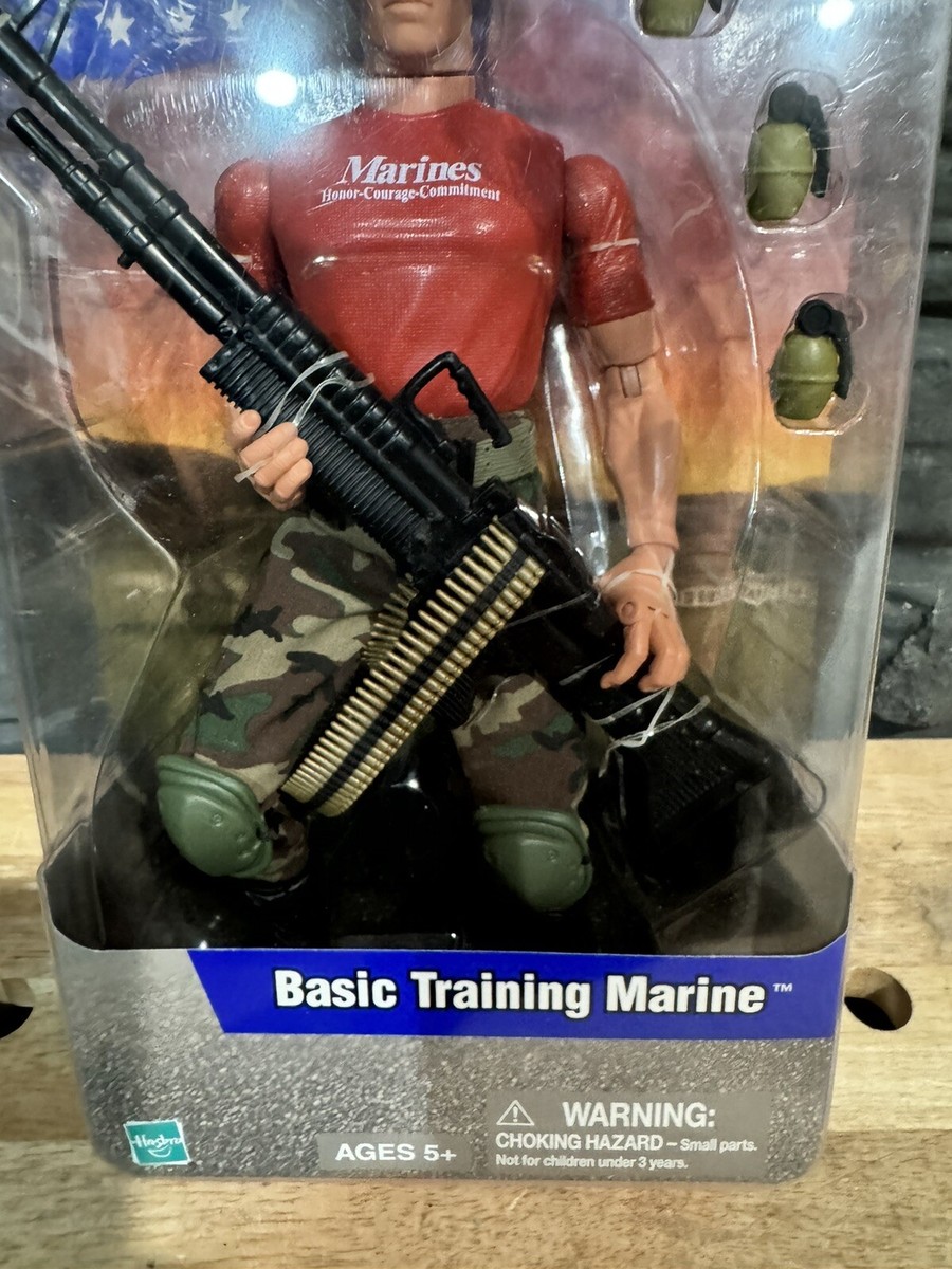 2001 Hasbro G I Joe USMC Basic Training Marine Brand New