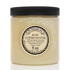 PURE COFFEE BEAN BUTTER ORGANIC FRESH COLD PRESSED NATURAL 2 OZ UP TO 12 LB