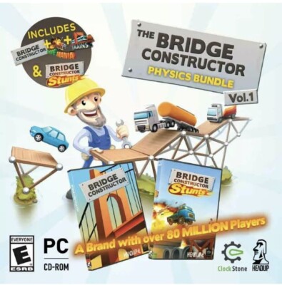 The Bridge Constructor Physics Bundle Vol. 1 Windows 10 8 7 PC Game 975014