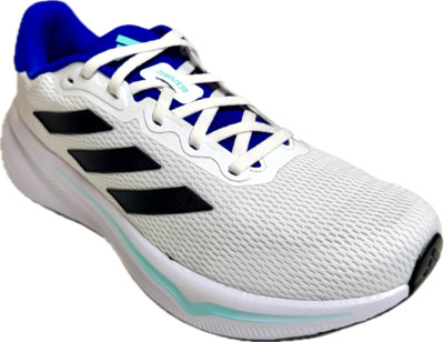Adidas Men's Response White Flash Aqua Running Sneakers, IH6005