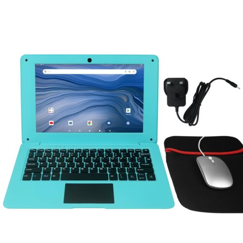 T&C 10.1" Inch Kids Netbook Laptop Computer powered by Linux-Android 12.0-Blue - Picture 1 of 9