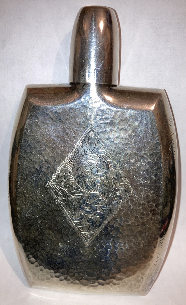 Heavy Antique 1947 Japanese Silver 950 post WWII Era Hammered