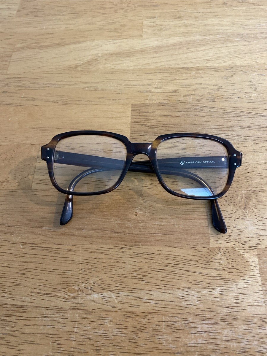 American Optical 6 AO Vintage Retro Tart Style Tortoise American Optical 6 AO Vintage Retro Tart Style Tortoise
