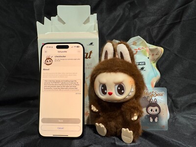 THE MONSTERS Have a Seatぬいぐるみ DUODUO Authentic) LABUBU - The Monsters - Have A Seat Vinyl Plush
