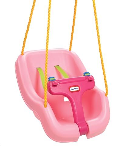 Columpio Infantil Columpios Para Casa Interior Patio Jardin De Niños Beb Pink - Picture 3 of 6