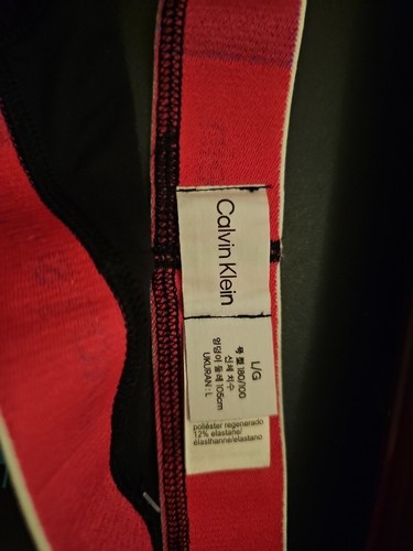 Calvin Klein Herren CK This Is Love Pride Gr. L Jockstrap Schwarz Pink Blau Neu mit Etikett - Bild 2 von 3