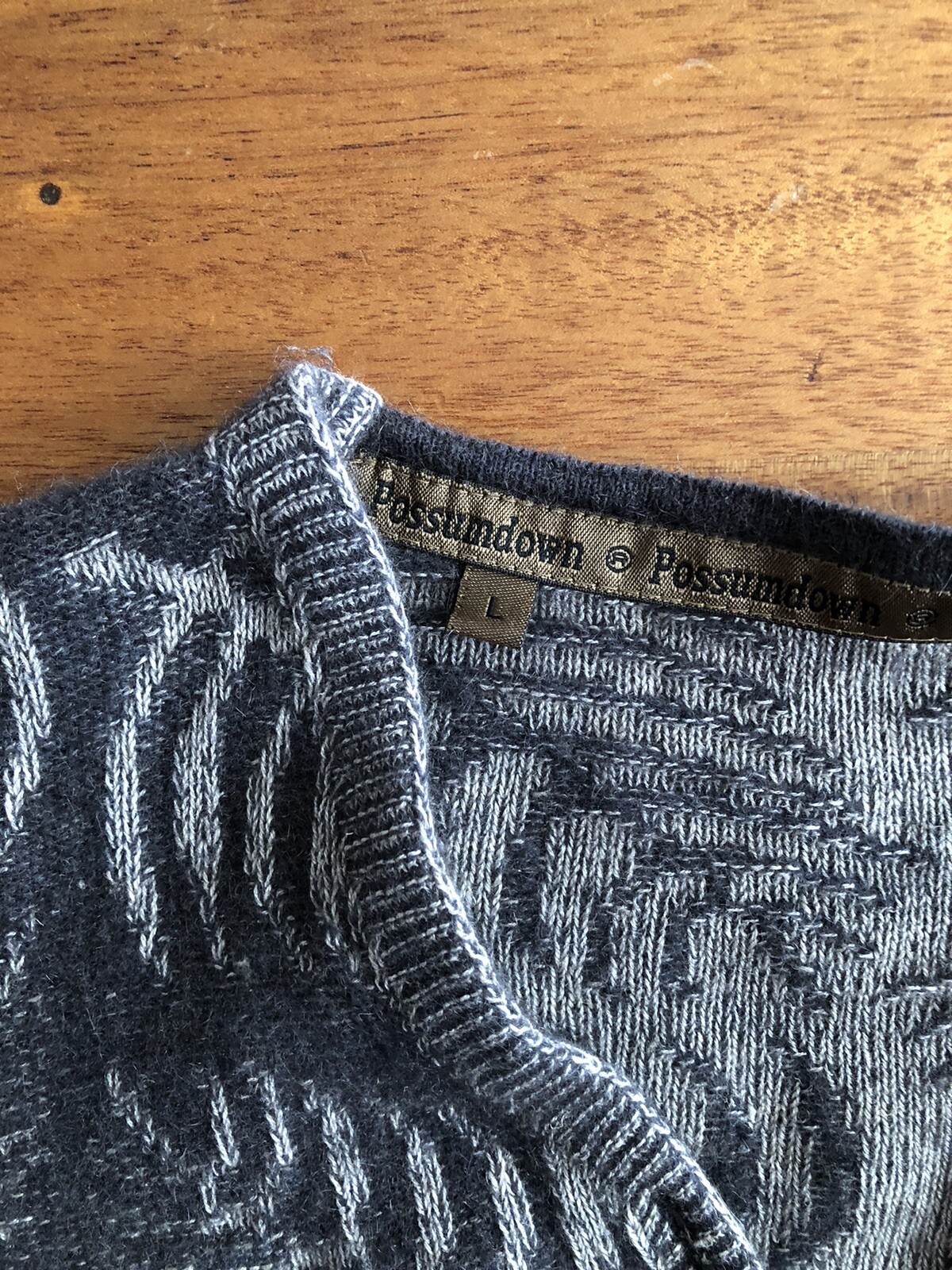 New Zealand Possum And Wool Better Than Cashmere Card… Gem