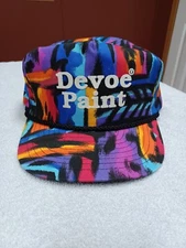 Vintage Devoe Paint Hat Cap